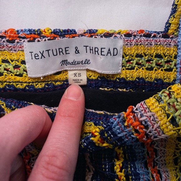 Boho Chic Tie Strap Multicolor Striped Camisole - Picture 6 of 7